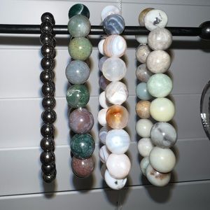 4 authentic crystals bracelets